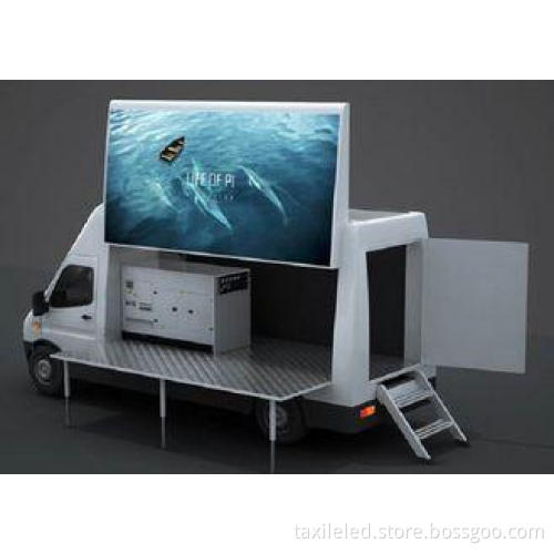 P8 RGB High Definition Waterproof Mobile LED Billboard Outs